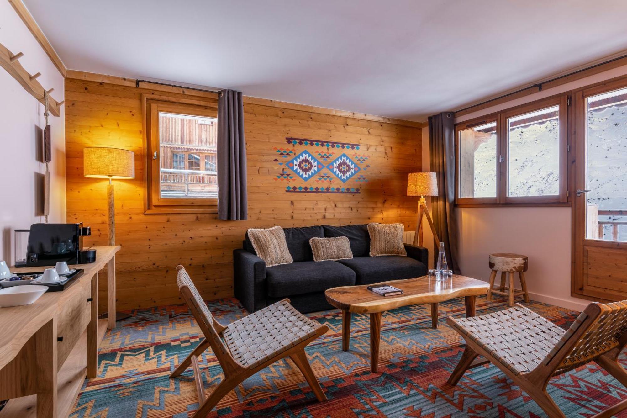 Chalet Hotel Kaya Saint-Martin-de-Belleville Exteriér fotografie