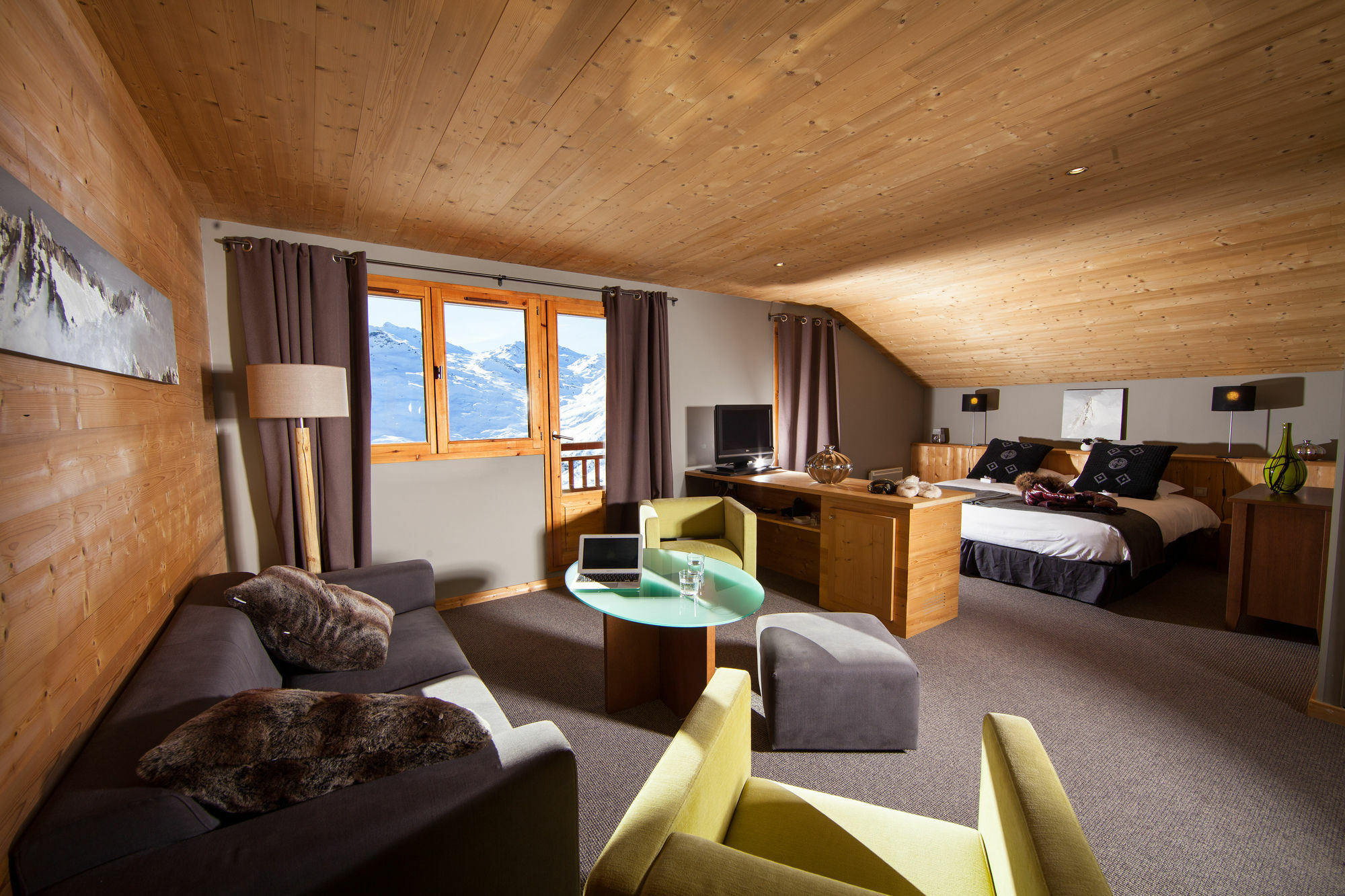 Chalet Hotel Kaya Saint-Martin-de-Belleville Exteriér fotografie