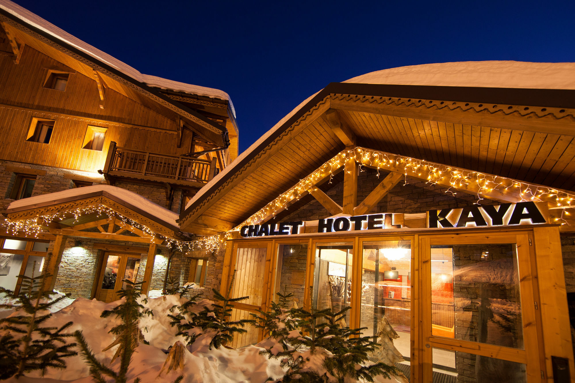 Chalet Hotel Kaya Saint-Martin-de-Belleville Exteriér fotografie