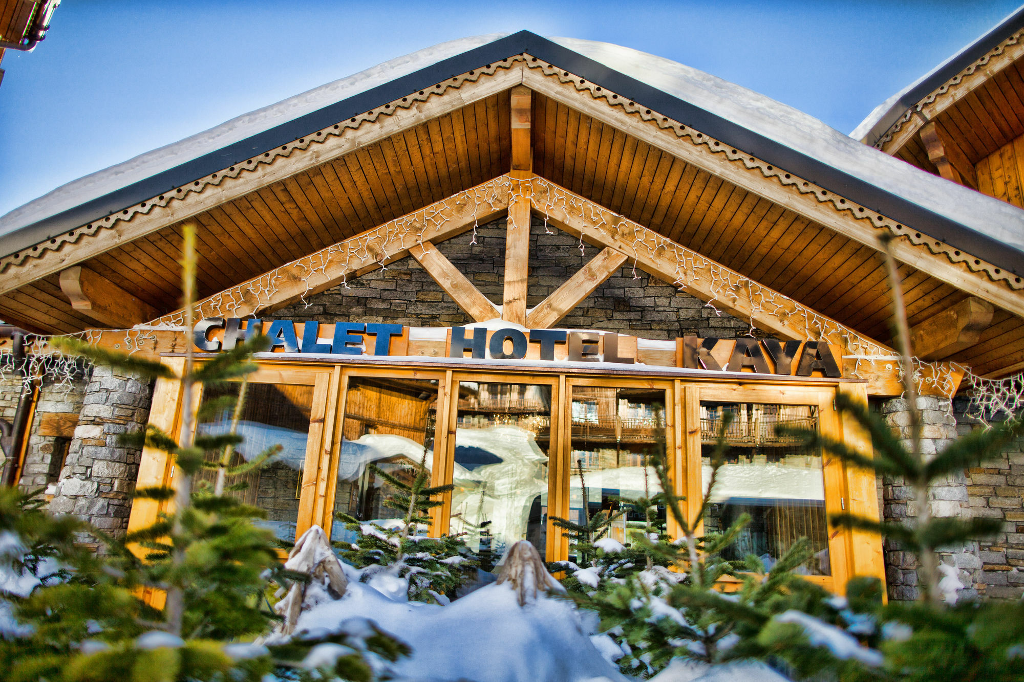Chalet Hotel Kaya Saint-Martin-de-Belleville Exteriér fotografie