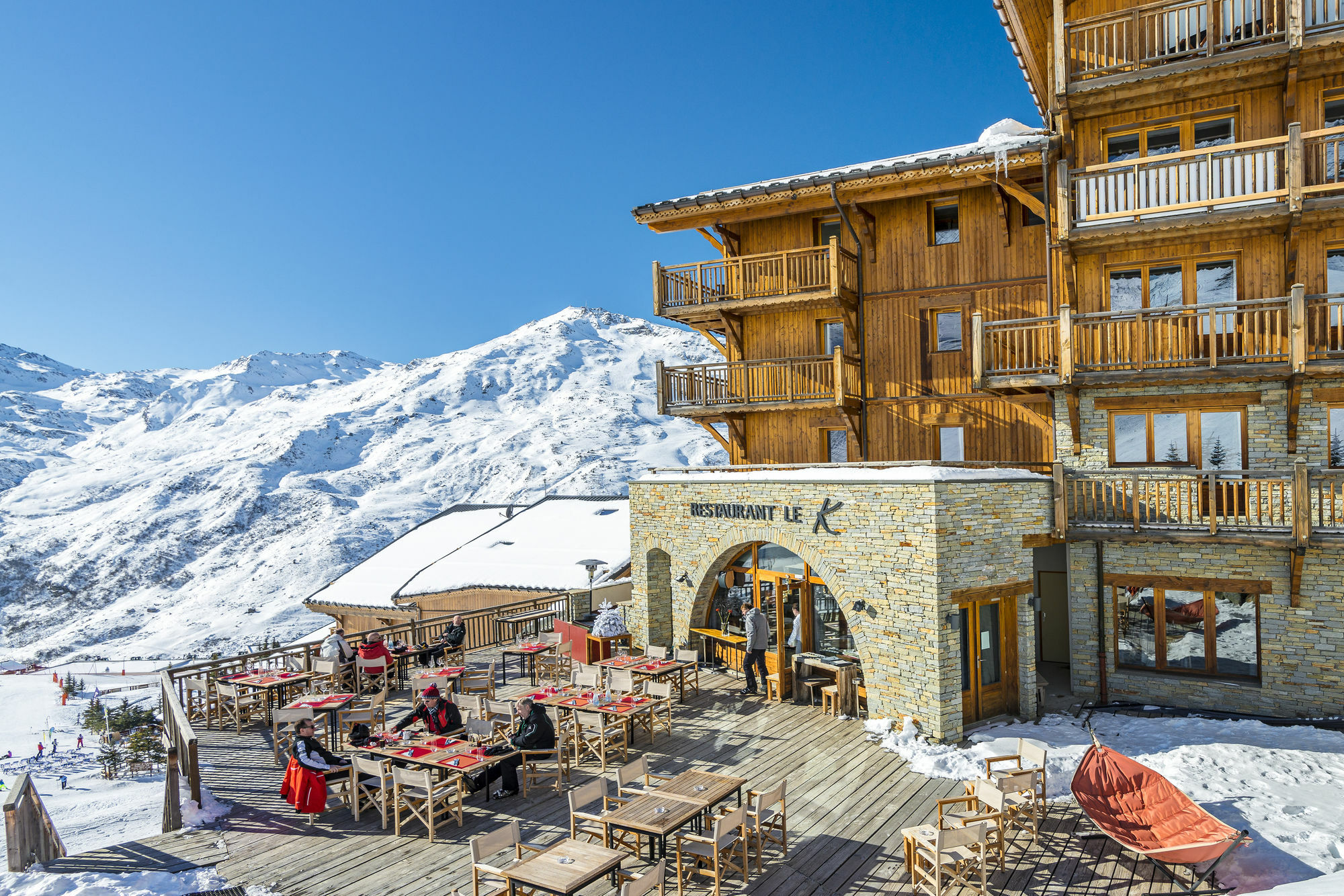 Chalet Hotel Kaya Saint-Martin-de-Belleville Exteriér fotografie