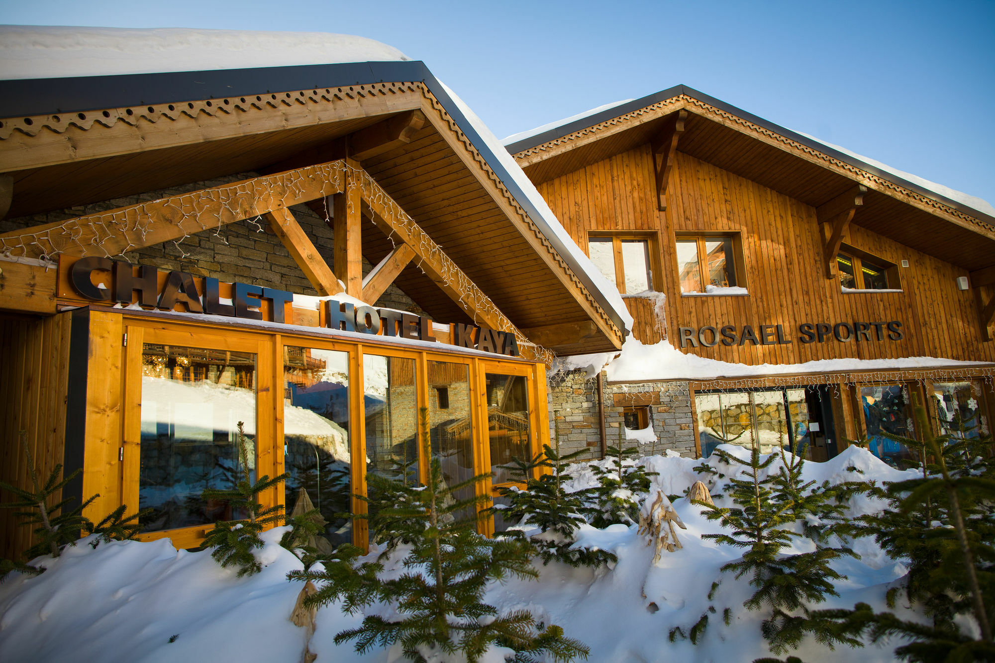 Chalet Hotel Kaya Saint-Martin-de-Belleville Exteriér fotografie