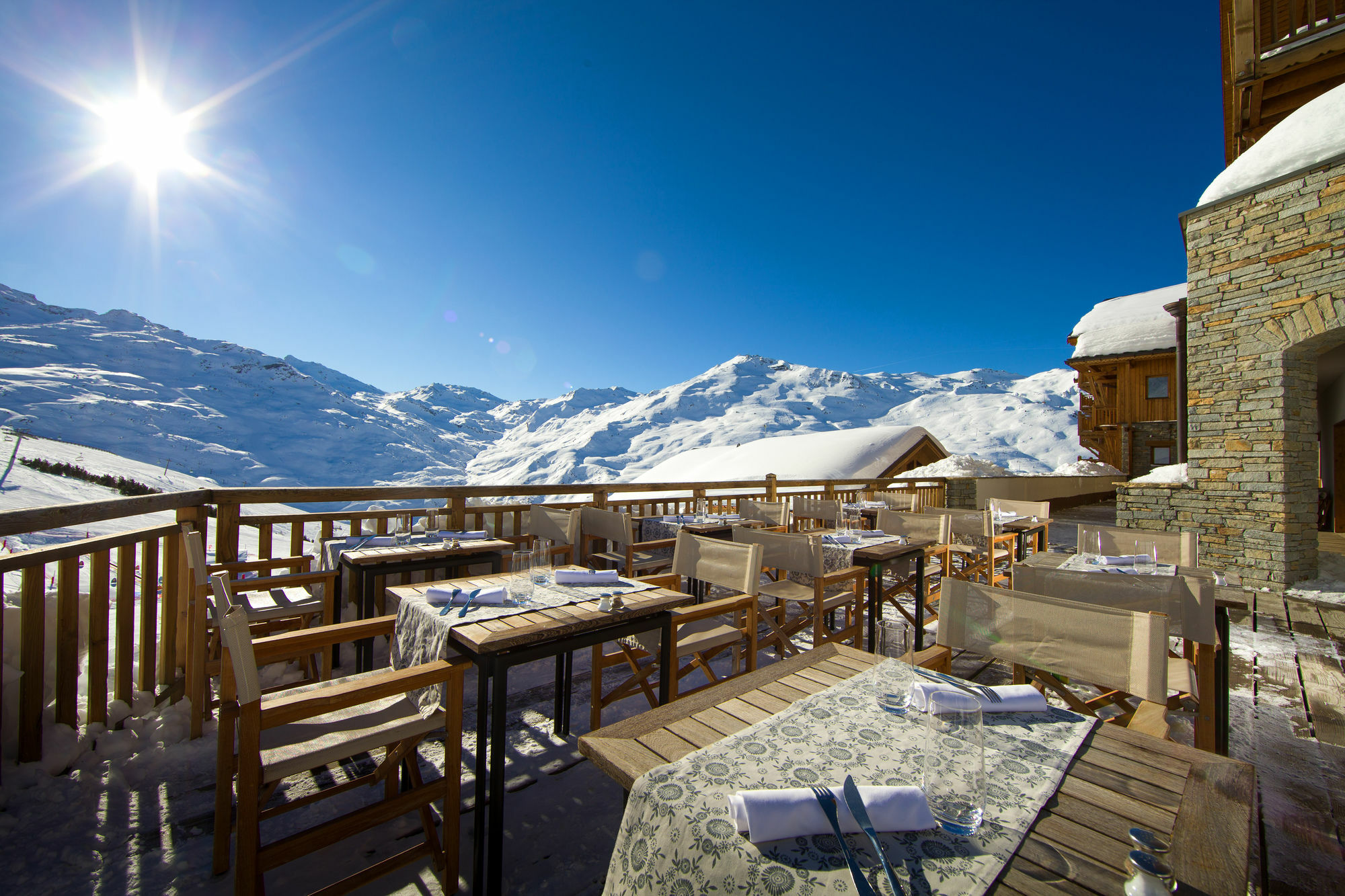 Chalet Hotel Kaya Saint-Martin-de-Belleville Exteriér fotografie